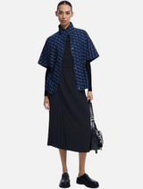 Poncho Imago. - Denim Blue
