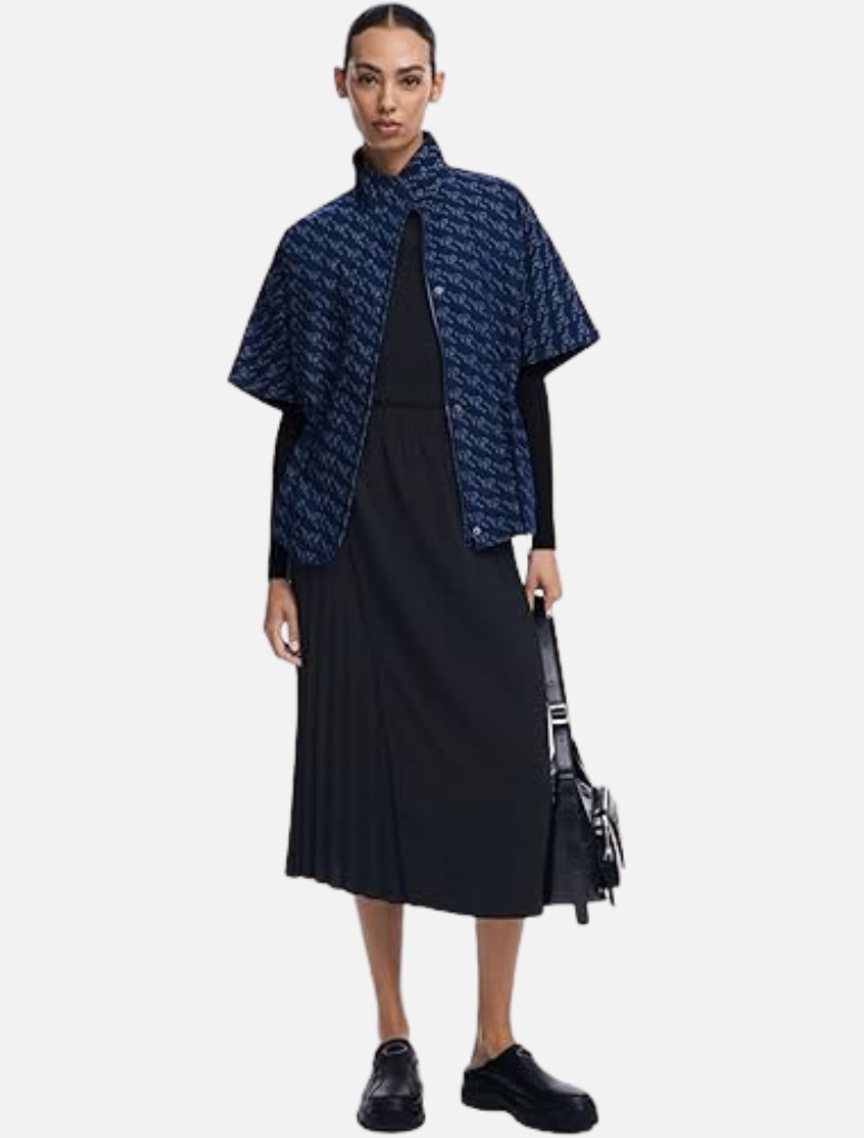 Poncho Imago. - Denim Blue