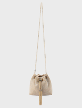 Miranda Top Handle - Pearl/Gold