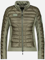 Stand-Up Collar Jacket - Green Tea