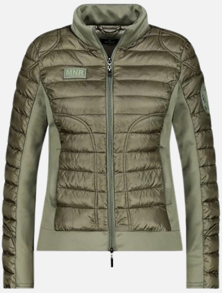 Stand-Up Collar Jacket - Green Tea