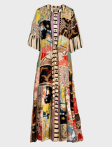Get Into Character Dress - Squares