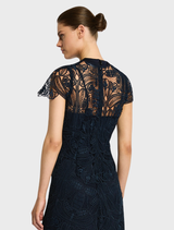 Elise Midi Dress - Midnight