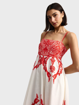 Rue Dress - Ruby Antique