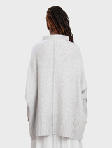 Oversized Iklerk Pullover - Cloudy Grey