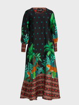 Subtle Sweet Dress - Leopard Stripe