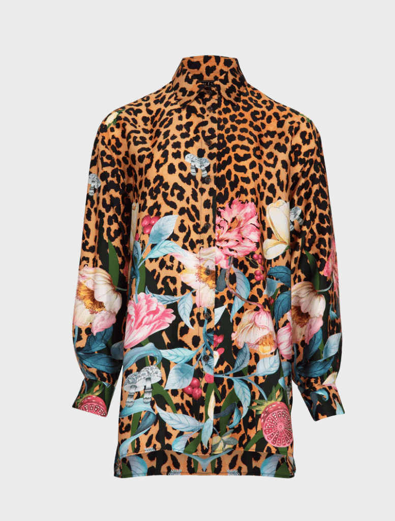 DRIFT AWAY Shirt - Leopard