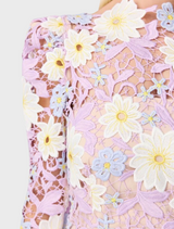 Sigrid Midi Dress - Lilac Multi Elliatt