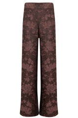 Walk my Way Trouser - Mahogany