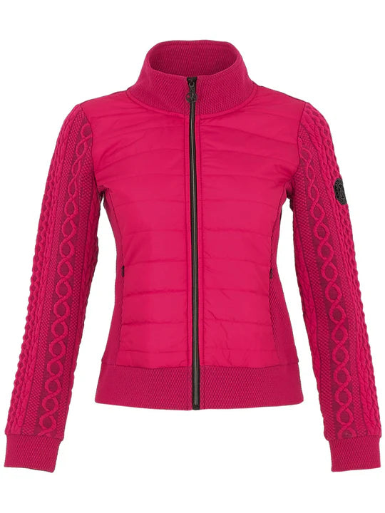 Woven Jacket -Fuchsia