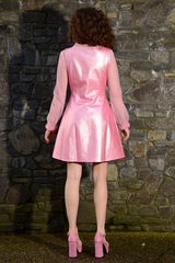 Pinafore Seasons Dress - Pink