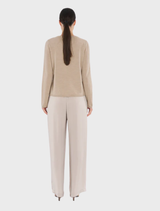 Crew Sweater - Camel