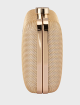 Jen Mesh Clutch - Gold