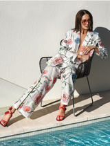 Needle A Little Love Jacket - White Floral
