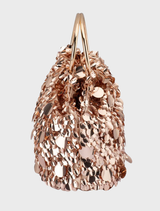 Vera Sequin Top Handle - Blush