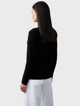 Essential Slim Crew - Jet Black