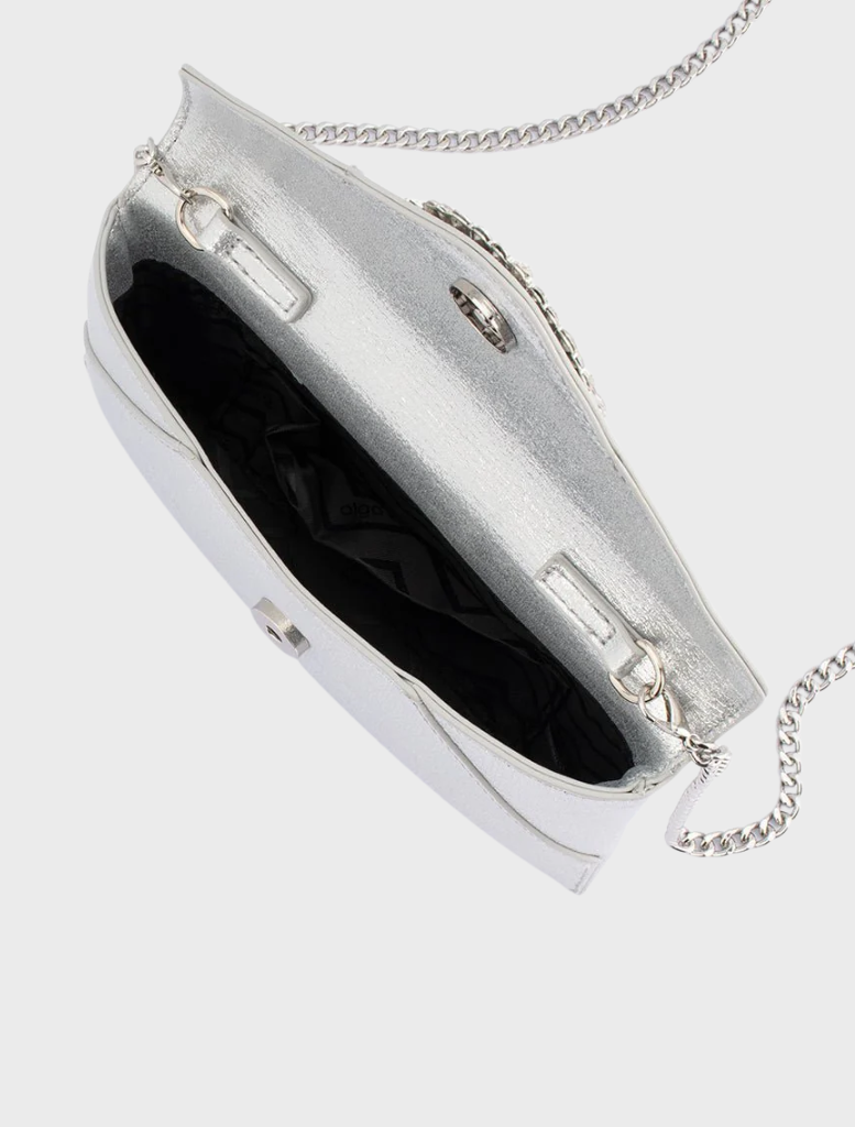 Antonia Envelope Clutch - Silver