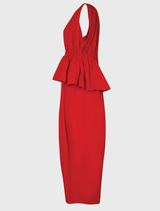 Pep In Your Step Dress - Red