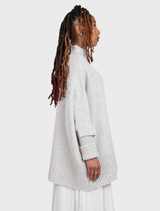 Oversized Iklerk Pullover - Cloudy Grey