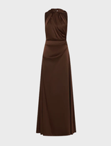 Hallie Gown - Chocolate