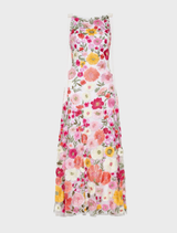 Nya Gown - Pink / Orange