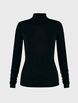 Base Layer Polo - Jet Black