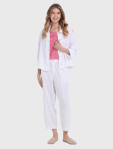 True Jacket Plain - White