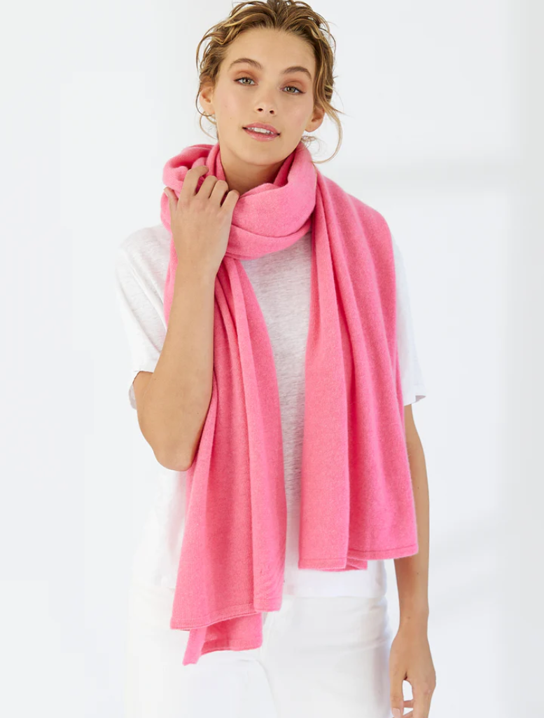 Pure Cashmere Wrap - Zest