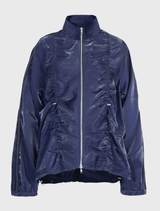 Zip To The Point Jacket - Navy