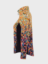 Rubble Zip Jacket - Navy / Orange / Multi