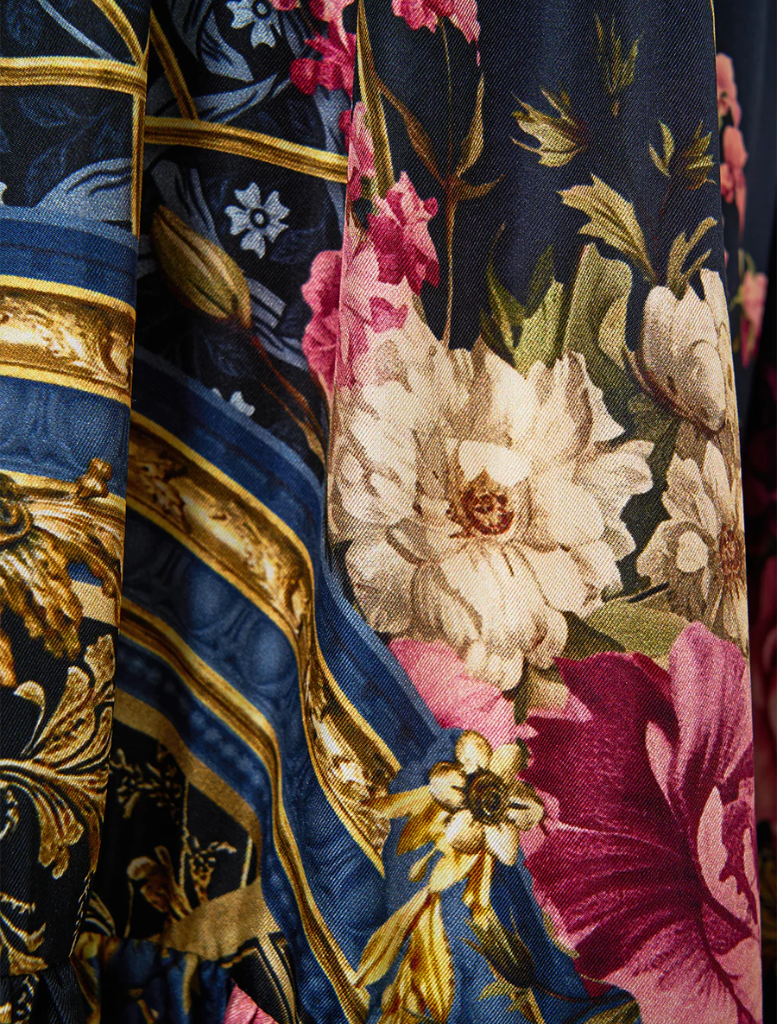 High Waisted Tiered Skirt - Ornate On A Plate