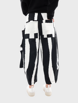 Trousers - Black Print