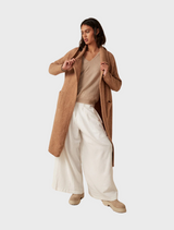 Cacoon Coat - Camel