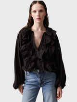 Day Frey Blouse - Ganache