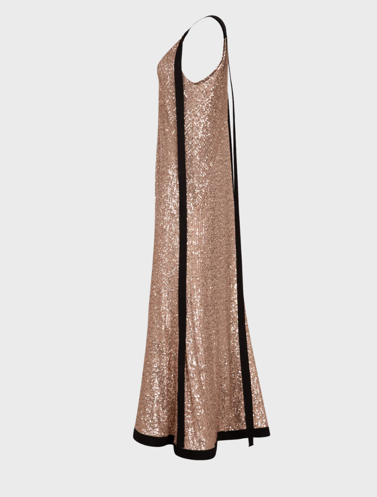 Glitter Mogul Dress - Rose Gold