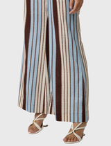 Willow Linen Viscose Pant - Iridescent Stripe