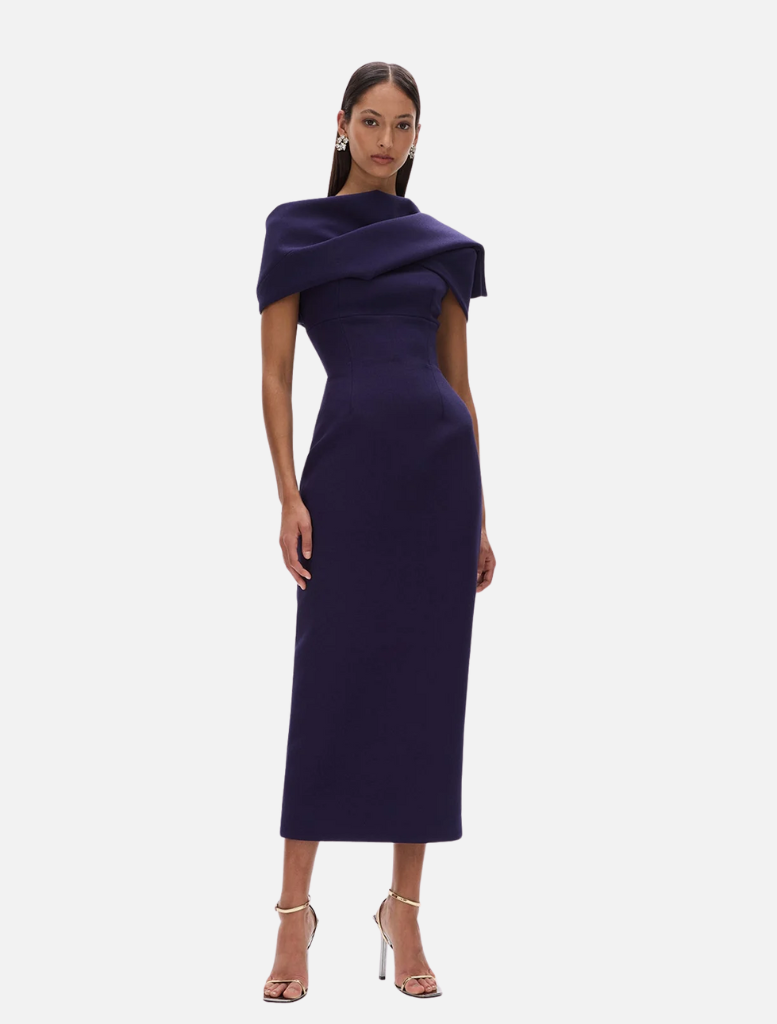 Clara Dress - Dark Indigo