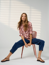 Vision Blouse - Cocoa Multi