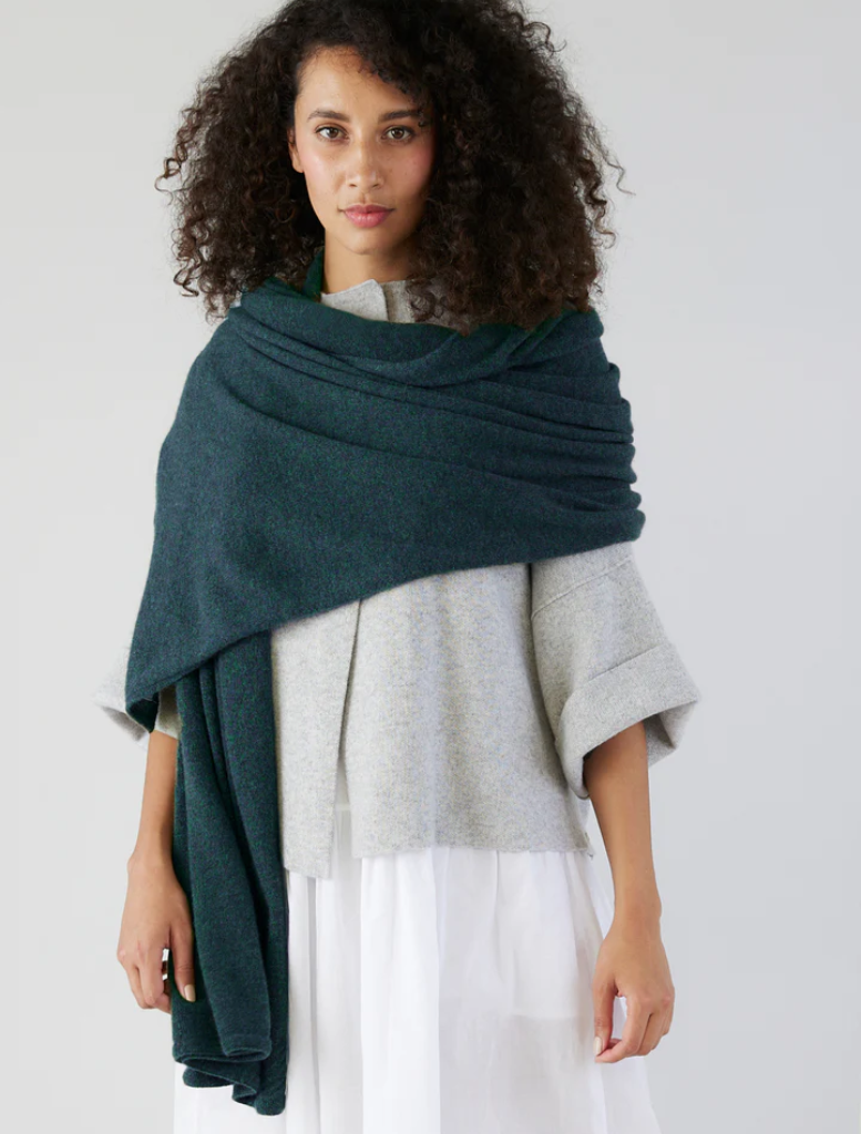 Pure Cashmere Wrap - Zest