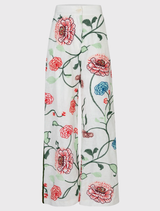 Sweet Walker Trouser - White Floral