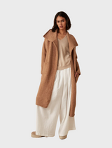 Cacoon Coat - Camel