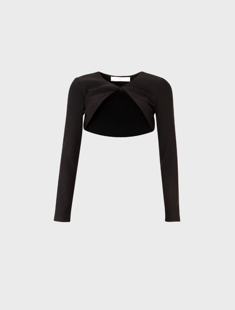 Date Night Dress & Bolero Set - Black