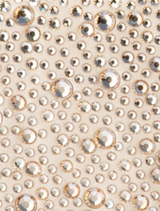 Emma Crystal Clutch - Champagne