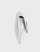 Antonia Envelope Clutch - Silver