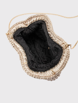 Taylor Crochet Clutch - Gold