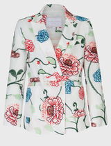 Needle A Little Love Jacket - White Floral