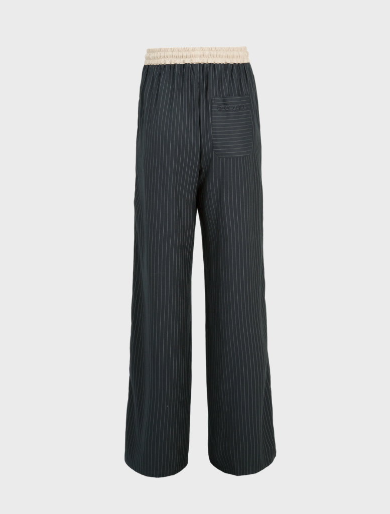 Back To Track Pant - Ink Pinstripe