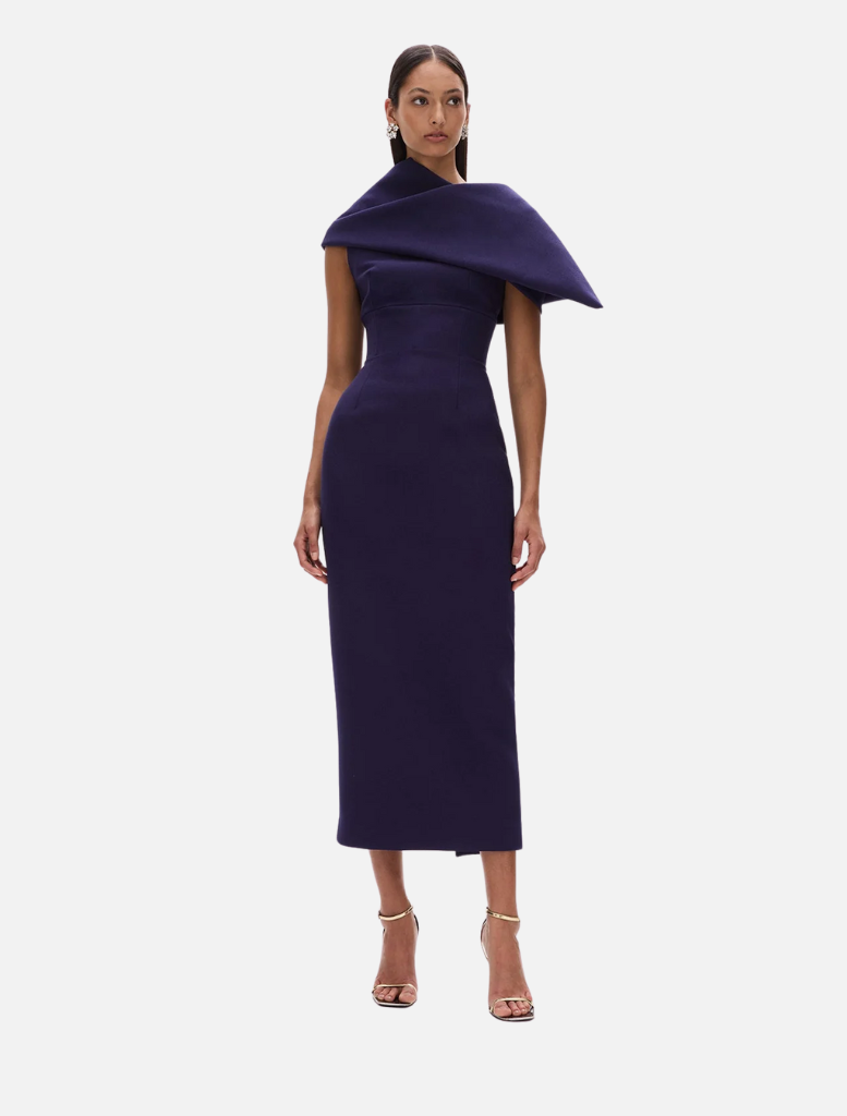 Clara Dress - Dark Indigo