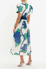 Blue Ivy Midi Dress - Print