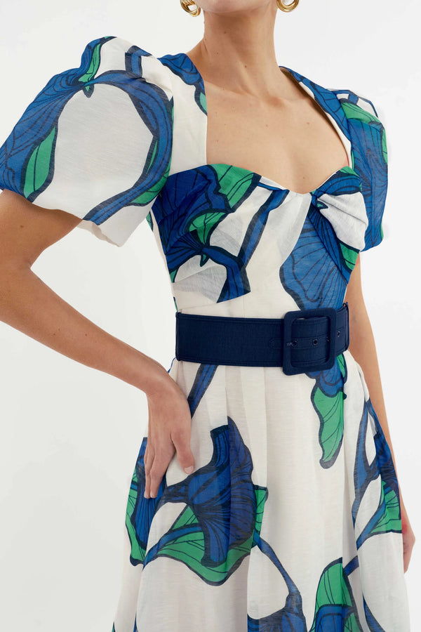 Blue Ivy Midi Dress - Print